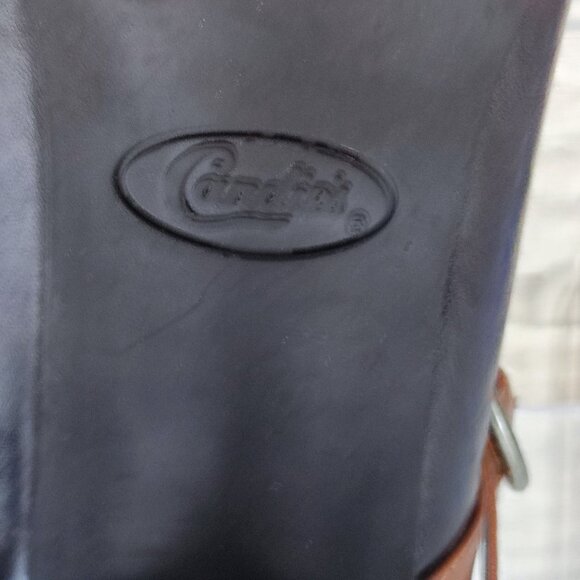 Vintage Candie's Jessa Maryjane Pumps Size 10 Brown Chunky Heels Comfort - Picture 12 of 15